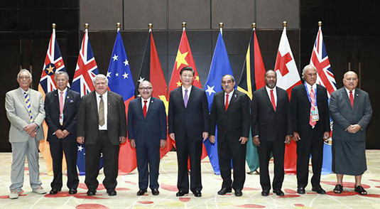 China, Pacific island countries lift ties to comprehensive strategic partnership