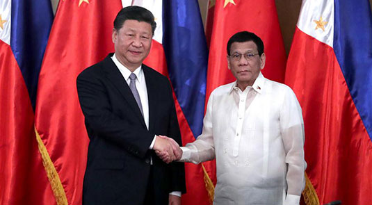 China, Philippines agree to upgrade ties, jointly build Belt and Road