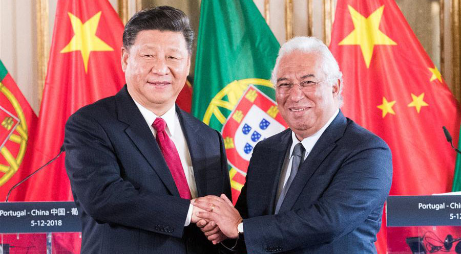 China, Portugal pledge to jointly push forward construction of Belt and Road