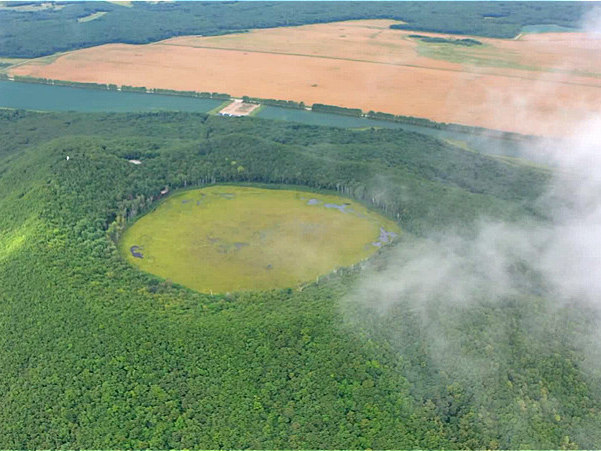 Magnificent drone view of gigantic volcano cluster in NE China’s Heilongjiang