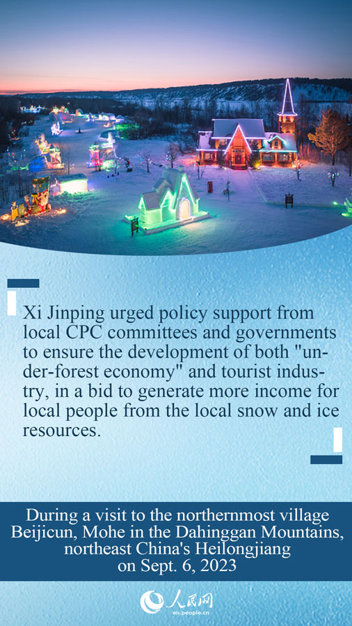 President Xi's instructions on China's development of ice and snow economy