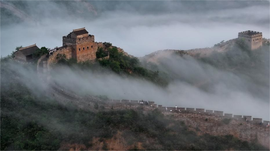 In pics: aerial view of north China's Chengde