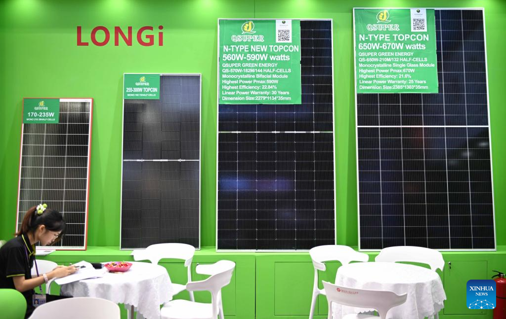 In pics: low-carbon exhibits at Canton Fair in Guangzhou